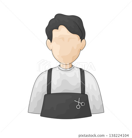 Illustration of Hairstylist Illustration of Hairstylist 138224104