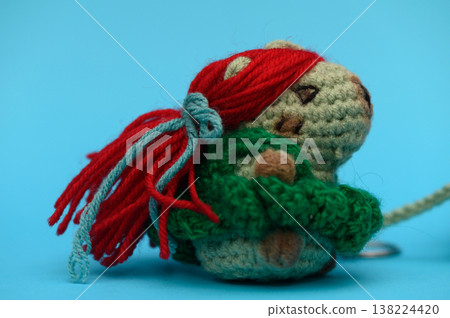 Handmade Crochet Amigurumi Capybara Toy 138224420