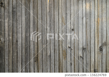 Rustic wooden wall showcasing natural texture and warmth in a cozy, inviting space 138224769