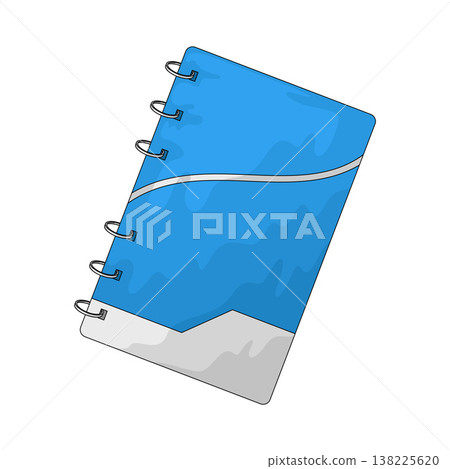 Illustration of Notebook Illustration of Notebook 138225620