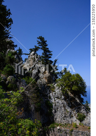 Mountain Nature near St. Hilarion Castle, Northern Cyprus 138225950