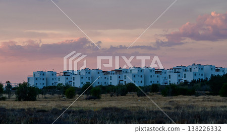 White Mediterranean Villas on Cyprus 138226332