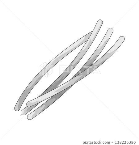 Illustration of glue stick for glue gun Illustration of glue stick for glue gun 138226380