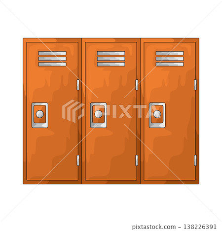 Illustration of Locker Illustration of Locker 138226391