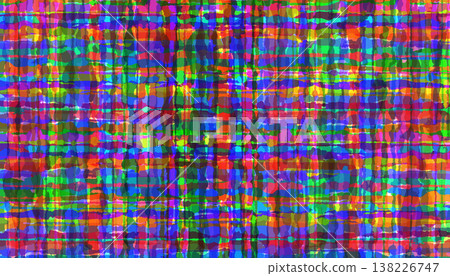 Colorful art born from chance: hand-painted checkerboards Colorful art born from chance: hand-painted checkerboards 138226747