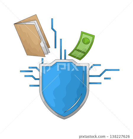 Illustration of Data Security Illustration of Data Security 138227626