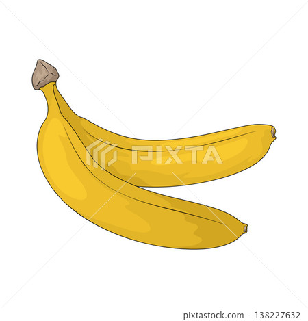 Illustration of Banana Illustration of Banana 138227632