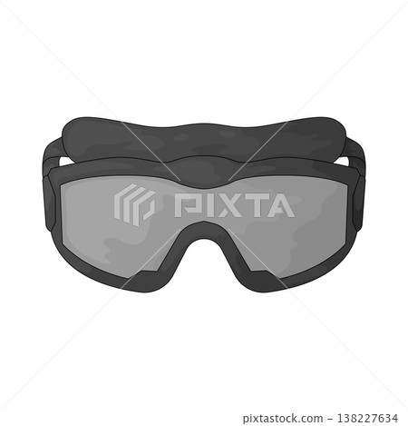 Illustration of Goggles Illustration of Goggles 138227634