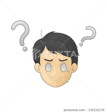 Illustration of Confusion Illustration of Confusion 138228176