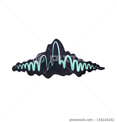 Illustration of Wavelength Illustration of Wavelength 138228202