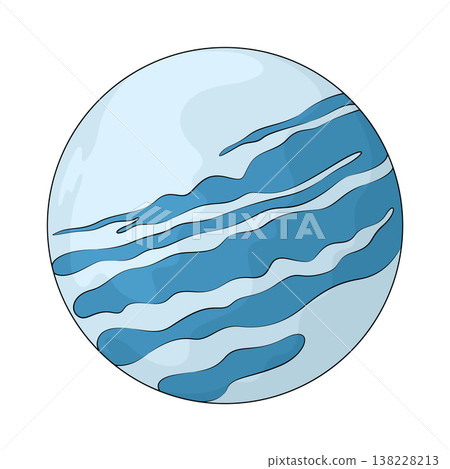Illustration of Ice Giant Illustration of Ice Giant 138228213