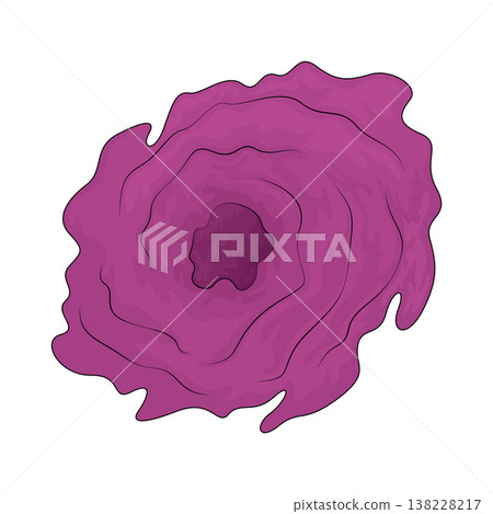 Illustration of purple space vortex Illustration of purple space vortex 138228217