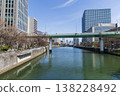 Tosabori River in early spring, Chuo Ward, Osaka City Tosabori River in early spring, Chuo Ward, Osaka City 138228492