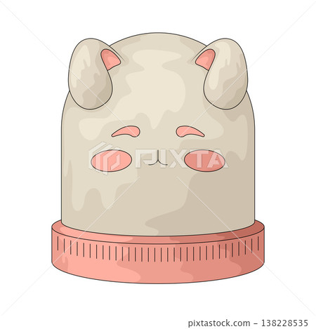 Illustration of Alarm rabbit character Illustration of Alarm rabbit character 138228535