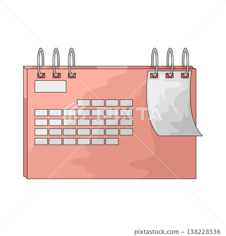 Illustration of Calendar Illustration of Calendar 138228536