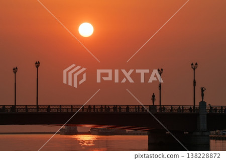Sunset at Nemmai Bridge 138228872