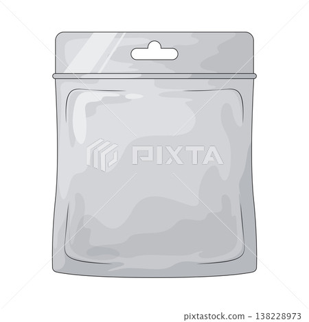 Illustration of Plastic Packaging 138228973