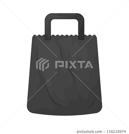 Illustration of Plastic Bag 138228974