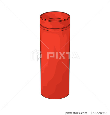 Illustration of Plastic Tumbler 138228988