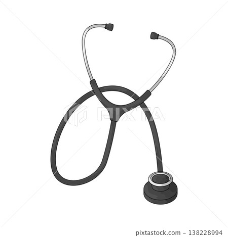 Illustration of Stethoscope Illustration of Stethoscope 138228994