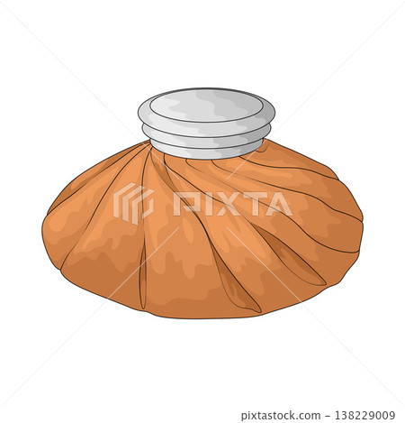 Illustration of Cold Pack Illustration of Cold Pack 138229009