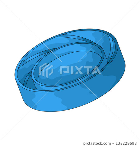 Illustration of Plastic Cap 138229698