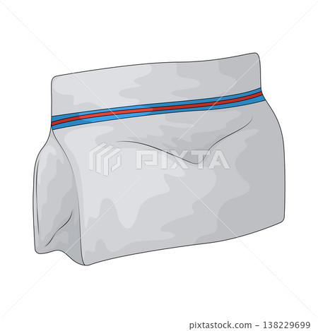 Illustration of Plastic Packaging 138229699