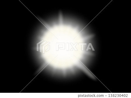 夏日陽光效果插圖 夏日陽光效果插圖 138230402