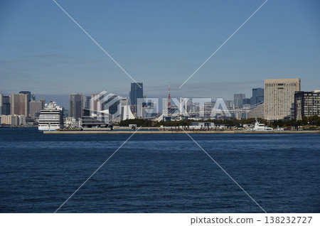 這是從東京港遊船「東京港丸」上看到的東京港景色。 這是從東京港遊船「東京港丸」上看到的東京港景色。 138232727
