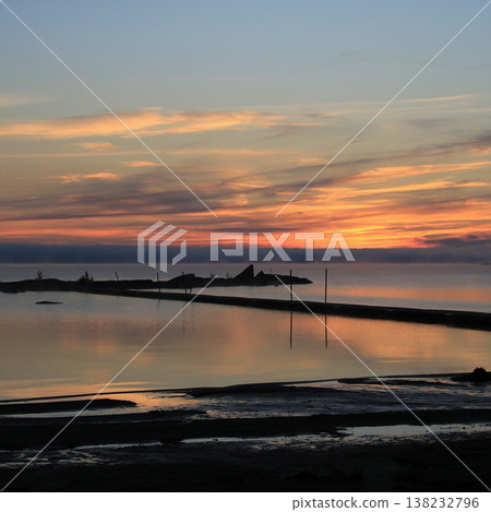 Sunrise in Vita Sannar, Mellerud, Sweden. Sunrise in Vita Sannar, Mellerud, Sweden. 138232796