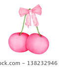Cherry fruit cute 138232946