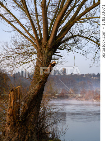 Ruhr river close to Schwerte, North Rhine Westphalia, Germany 138233071