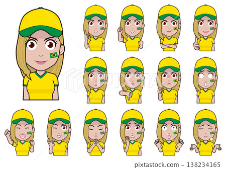 Supporters of the Brazilian Women's National Team 138234165