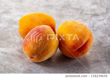 Fresh juicy ripe sweet peaches Fresh juicy ripe sweet peaches 138234630