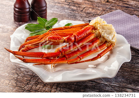 Steamed delicous red crab legs Steamed delicous red crab legs 138234731