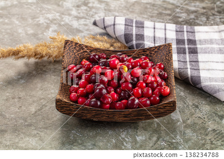 Sweet and sour fresh cranberry Sweet and sour fresh cranberry 138234788
