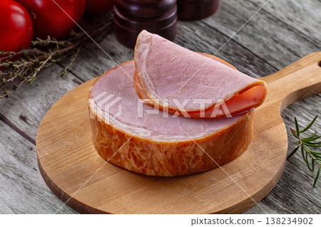 Pork meat fat fillet carbonade 138234902