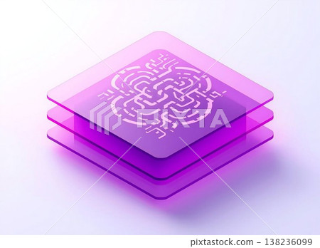 Abstract concept visual expressing stable structure and reliability 138236099