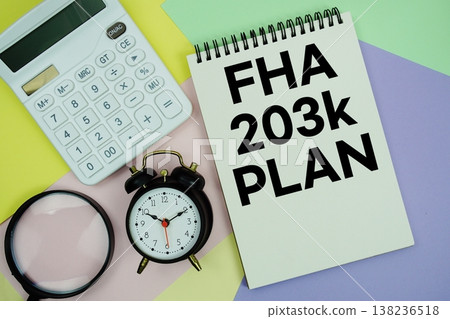 203B Plan text with calculator, alarm clock and magnifying glass Business and Financial Concept 203B Plan text with calculator, alarm clock and magnifying glass Business and Financial Concept 138236518