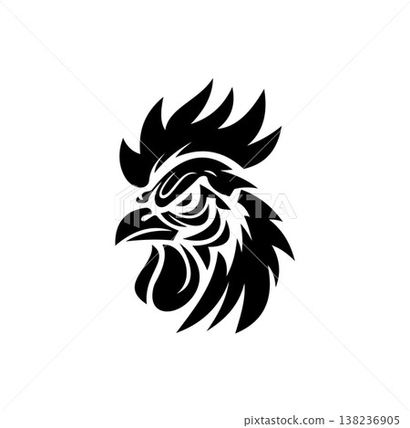 Chicken Head e sport logo vector illustration design templates simple and modern concept Chicken Head e sport logo vector illustration design templates simple and modern concept 138236905