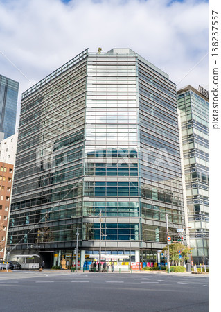 京橋一丁目交叉口:東日本銀行總行大樓重建工程大型辦公大樓 京橋一丁目交叉口:東日本銀行總行大樓重建工程大型辦公大樓 138237557