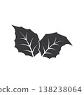 Logos of green leaf ecology nature element vector icon 138238064