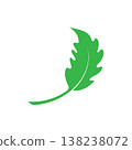 Logos of green leaf ecology nature element vector icon 138238072