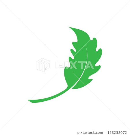 Logos of green leaf ecology nature element vector icon 138238072