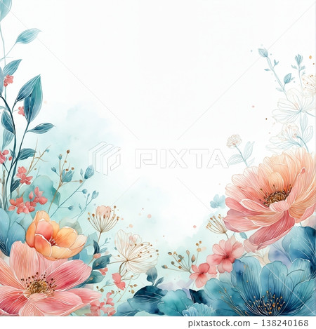 Collection of delicate watercolor wildflower seamless patterns with soft pastel and earthy tones Collection of delicate watercolor wildflower seamless patterns with soft pastel and earthy tones 138240168