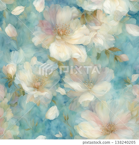Collection of delicate watercolor wildflower seamless patterns with soft pastel and earthy tones Collection of delicate watercolor wildflower seamless patterns with soft pastel and earthy tones 138240205