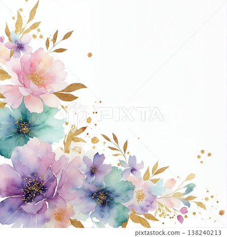 Collection of delicate watercolor wildflower seamless patterns with soft pastel and earthy tones Collection of delicate watercolor wildflower seamless patterns with soft pastel and earthy tones 138240213