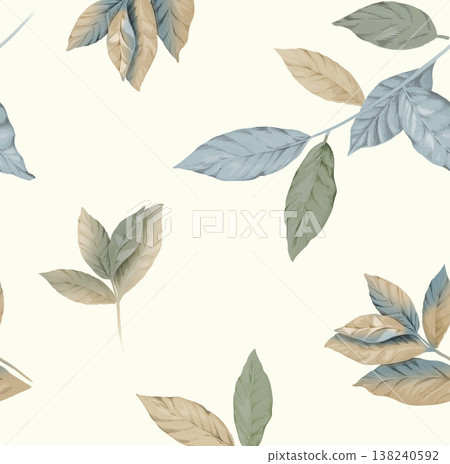 Collection of delicate watercolor wildflower seamless patterns with soft pastel and earthy tones Collection of delicate watercolor wildflower seamless patterns with soft pastel and earthy tones 138240592