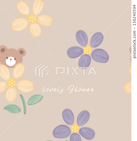 Collection of delicate watercolor wildflower seamless patterns with soft pastel and earthy tones Collection of delicate watercolor wildflower seamless patterns with soft pastel and earthy tones 138240594