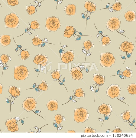Collection of delicate watercolor wildflower seamless patterns with soft pastel and earthy tones Collection of delicate watercolor wildflower seamless patterns with soft pastel and earthy tones 138240654